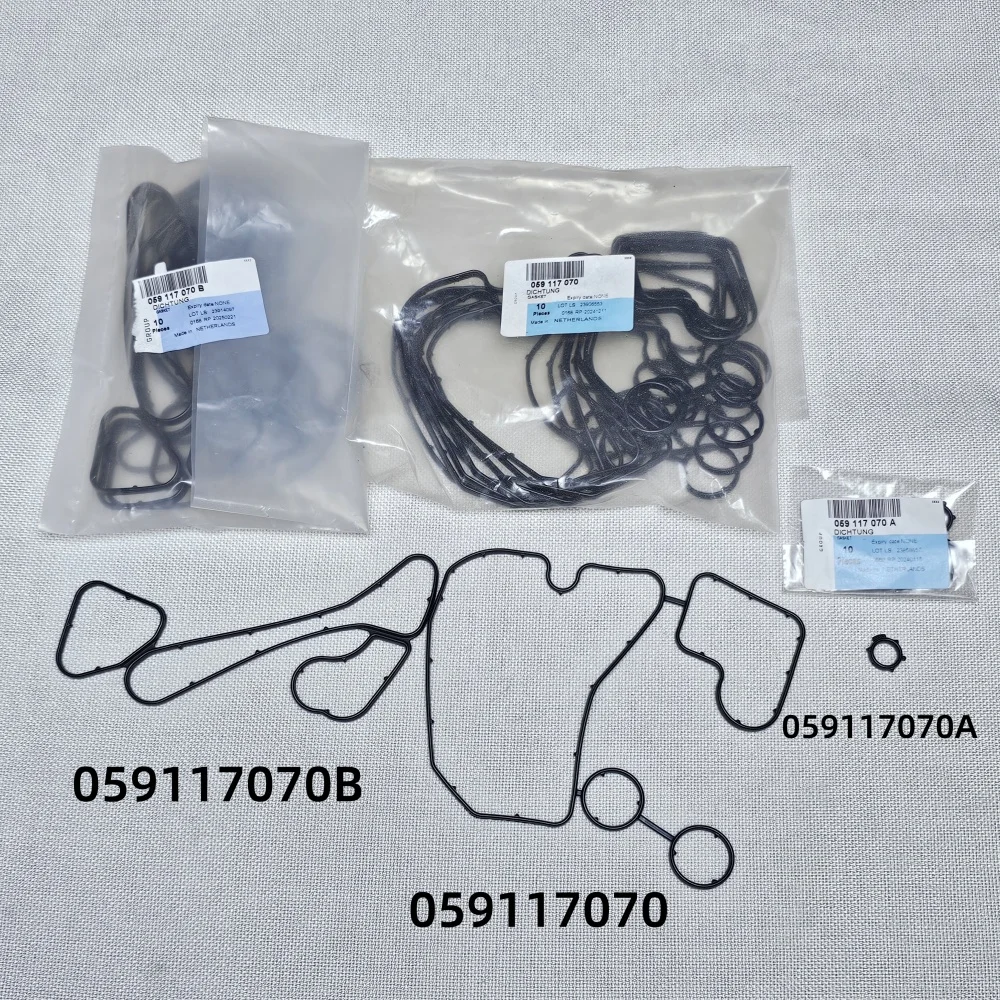 Engine Gasket Seal for A6 A7 A8 Q5 3.0L TDI V6 A/T 059117070B 059117070 059117070A
Engine Gasket Seal for A6 A7 A8 Q5 3.0L TDI V6 A/T 059117070B 059117070 059117070A