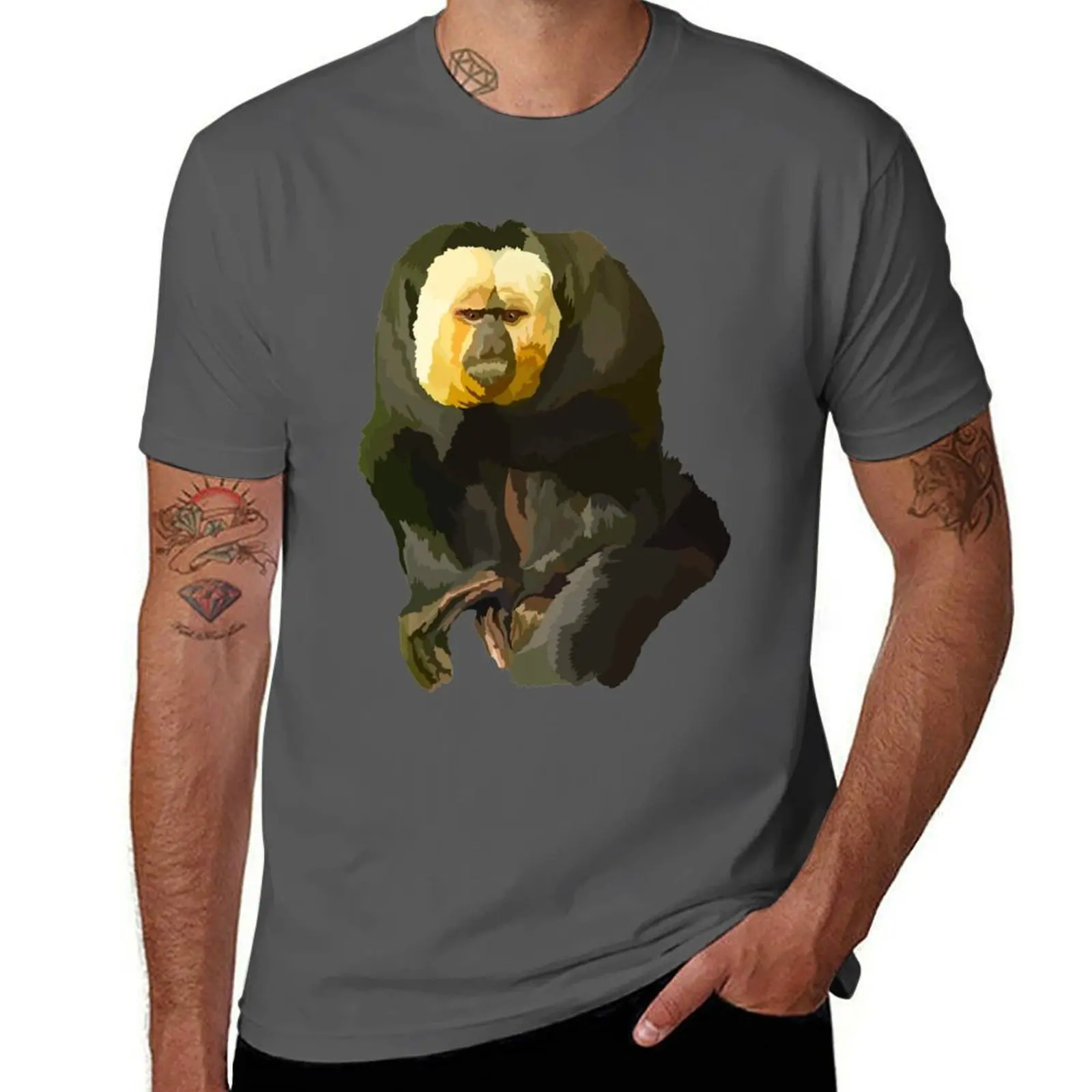 S is for Saki monkey T-Shirt Soft Lightweight Cotton T-Shirt
S is for Saki monkey T-Shirt Soft Lightweight Cotton T-Shirt