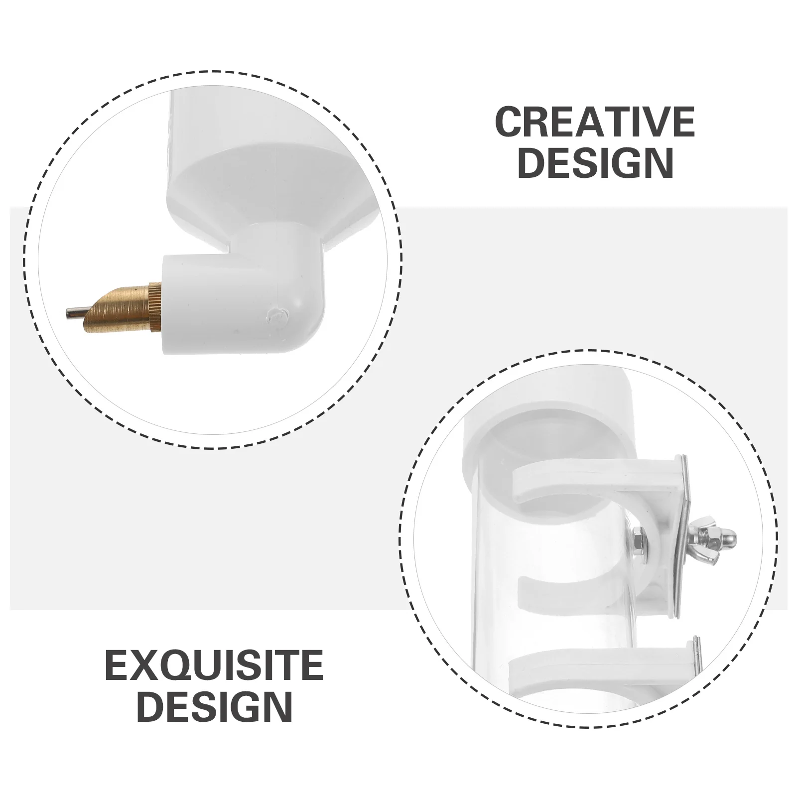 Automatic Drinking Fountain Small Water Dispenser Hanging Feeder Bird Feeders for Outdoors Parakeet Bowl Drinker Penguin Chick
Automatic Drinking Fountain Small Water Dispenser Hanging Feeder Bird Feeders for Outdoors Parakeet Bowl Drinker Penguin Chick