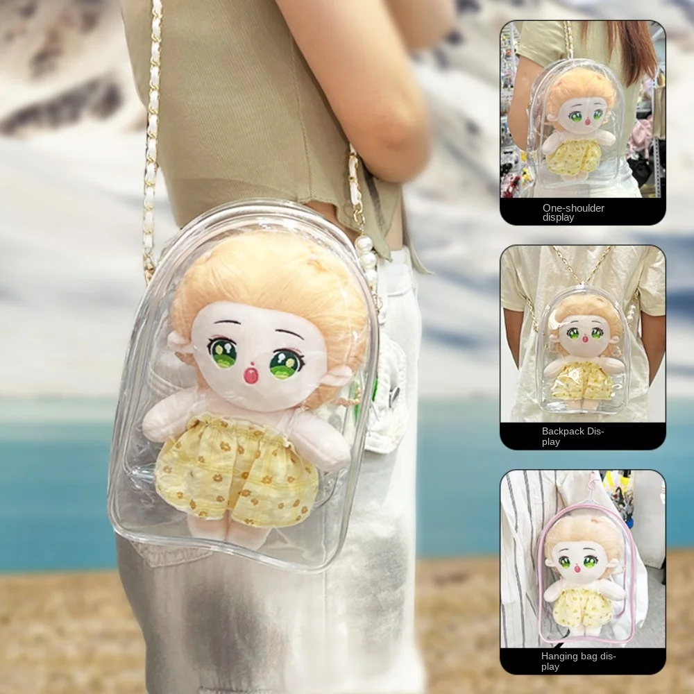 1pc Multifunctional 20cm Cotton Doll Bag High Transparent Thickened Doll Clear Protective Bags Pvc Doll Bag
1pc Multifunctional 20cm Cotton Doll Bag High Transparent Thickened Doll Clear Protective Bags Pvc Doll Bag