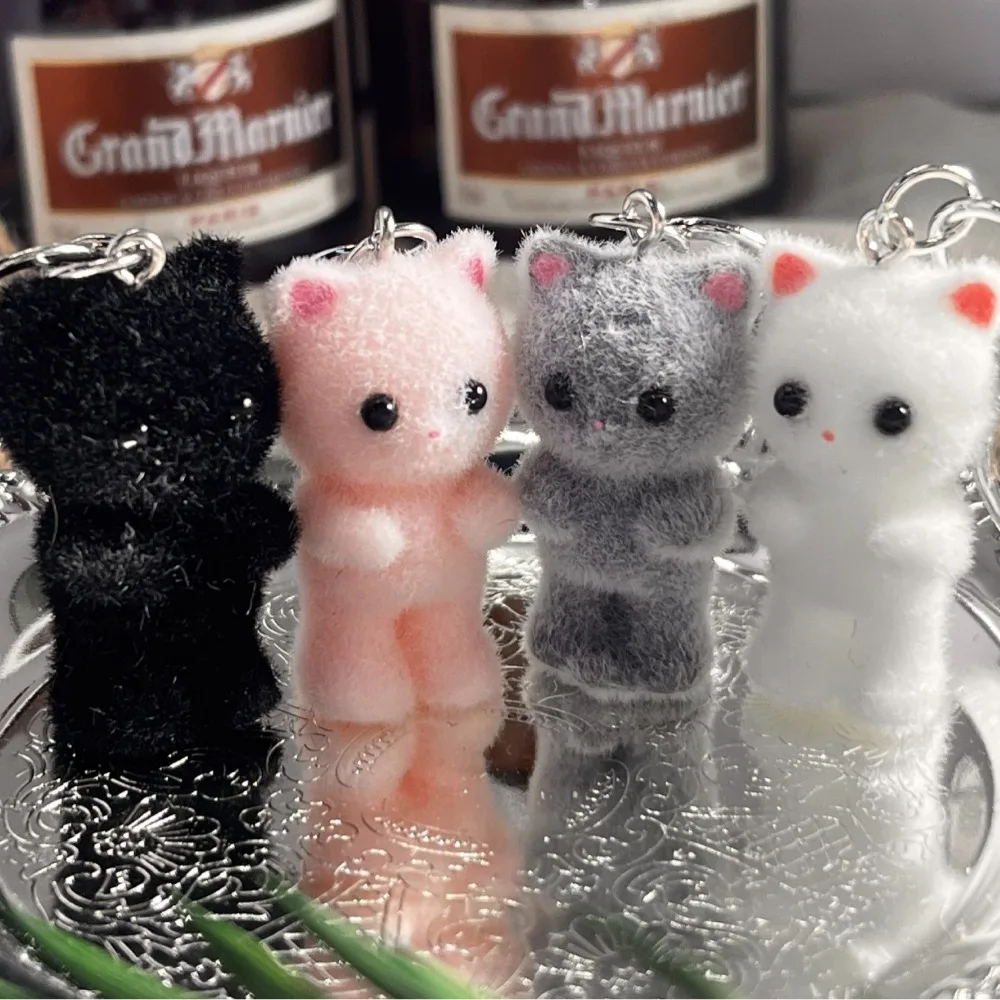 Three-dimensional 3D Plush Simulation Kitten Pendant DIY Keychain Earrings Bag Cat Keyring Key Chan Ring Pendant Accessories
Three-dimensional 3D Plush Simulation Kitten Pendant DIY Keychain Earrings Bag Cat Keyring Key Chan Ring Pendant Accessories