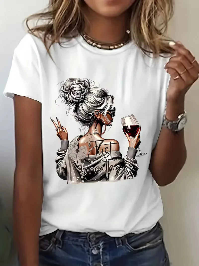 y2k 90s 2000s Hot Sale Fashion Tshirt Artistic Wine Drink T-shirt Print Short Sleeve T Shirt Clothing Top Tee
y2k 90s 2000s Hot Sale Fashion Tshirt Artistic Wine Drink T-shirt Print Short Sleeve T Shirt Clothing Top Tee