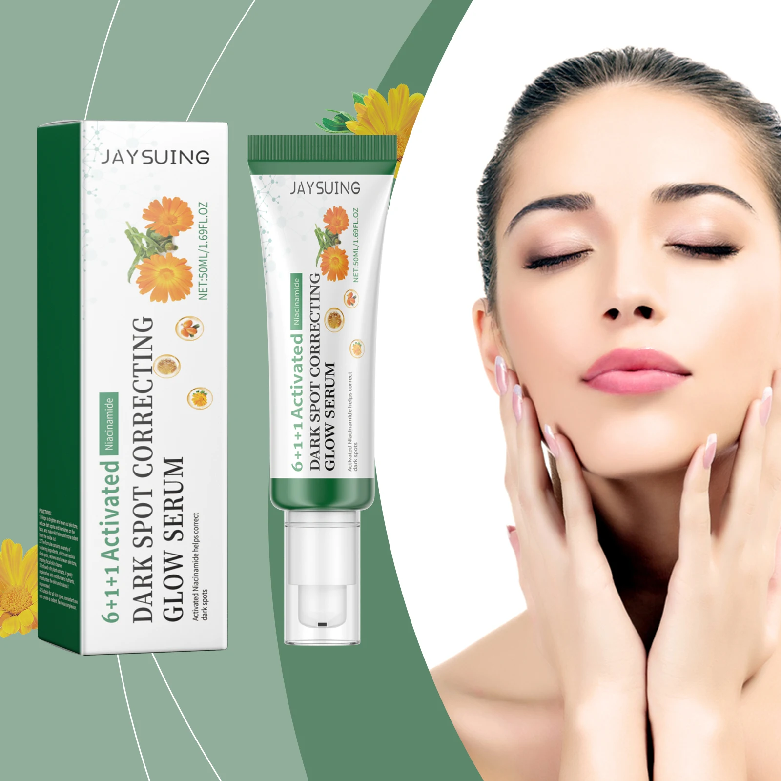 Skin Brightening Essence Eliminate Dullness Even Tone Reduce Fine Lines Moisturize Increase Skin Elasticity Nicotinamide Essence 
Skin Brightening Essence Eliminate Dullness Even Tone Reduce Fine Lines Moisturize Increase Skin Elasticity Nicotinamide Essence
