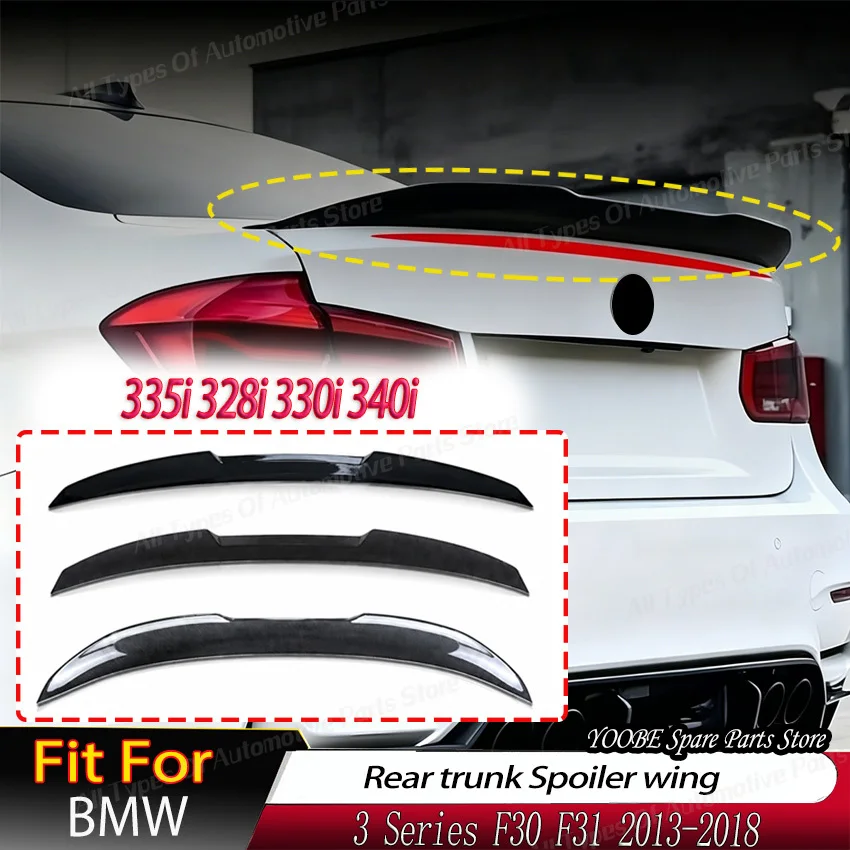 Rear Trunk Spoiler Wing for BMW 3 Series F30 F31 F35 335i 328i 330i 340i 2013-2018 Splitter Body Kit Tuning M4 MP PSM Style
Rear Trunk Spoiler Wing for BMW 3 Series F30 F31 F35 335i 328i 330i 340i 2013-2018 Splitter Body Kit Tuning M4 MP PSM Style
