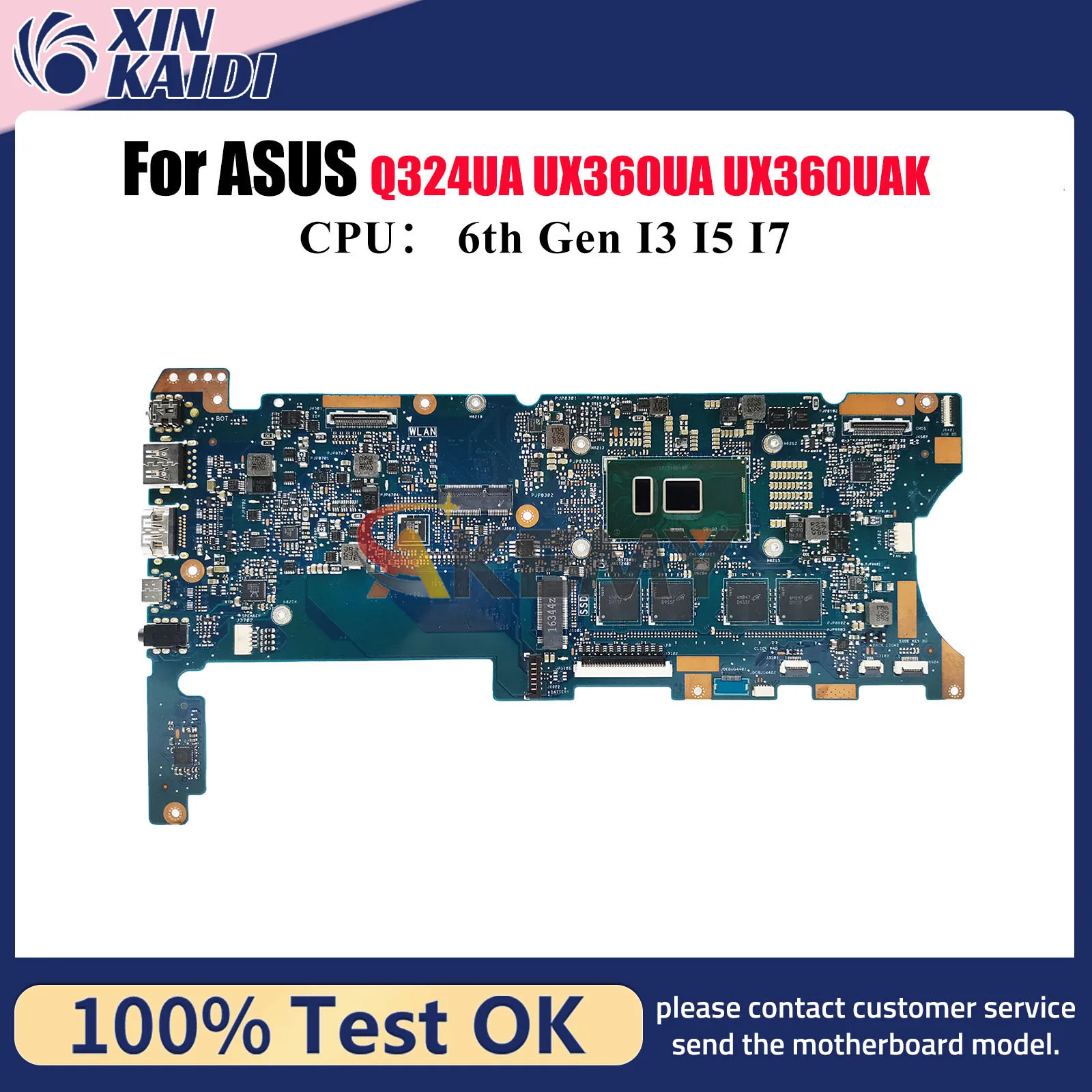 UX360UA Laptop Motherboard For ASUS ZenBook UX360UAK Q324UA UX360UA UX360U Notebook Mainboard W/ I3 I5 I7 CPU tests OK fast ship
UX360UA Laptop Motherboard For ASUS ZenBook UX360UAK Q324UA UX360UA UX360U Notebook Mainboard W/ I3 I5 I7 CPU tests OK fast ship