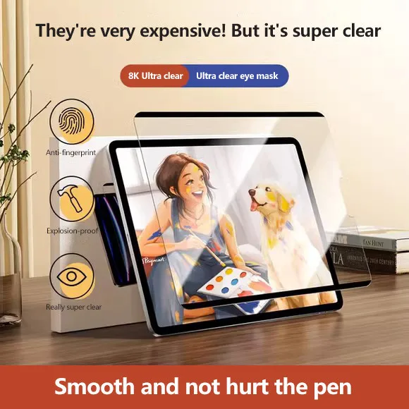 Magnetic Like Paper Feel Screen Protector Film For OPPO Pad 3 Pro 12.1 2024 Pad 2 3 11.61 Neo 11.4 Air2
Magnetic Like Paper Feel Screen Protector Film For OPPO Pad 3 Pro 12.1 2024 Pad 2 3 11.61 Neo 11.4 Air2
