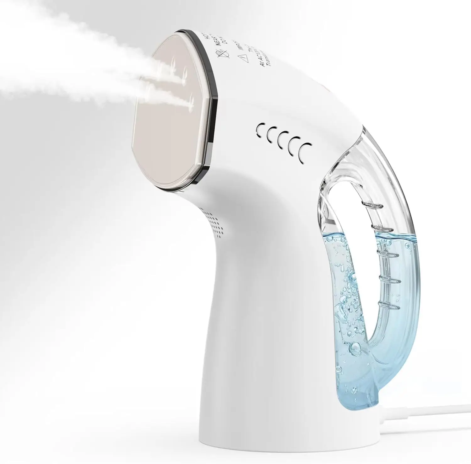 Steamer & Iron 2 in 1 for Clothes, Ceramic Panel, Intelligent Chip Controls Soft Steam (Tilting Not Spray Water), 250ml Water
Steamer & Iron 2 in 1 for Clothes, Ceramic Panel, Intelligent Chip Controls Soft Steam (Tilting Not Spray Water), 250ml Water