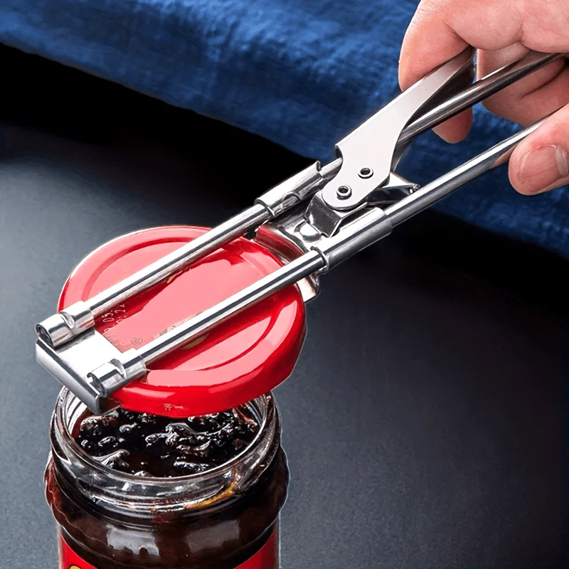 1PC Adjustable Can Opener Bottle Opener for Kitchen Home Camping Non-Slip Jar Lid Opener Tool for Cans Seasoning Containers
1PC Adjustable Can Opener Bottle Opener for Kitchen Home Camping Non-Slip Jar Lid Opener Tool for Cans Seasoning Containers