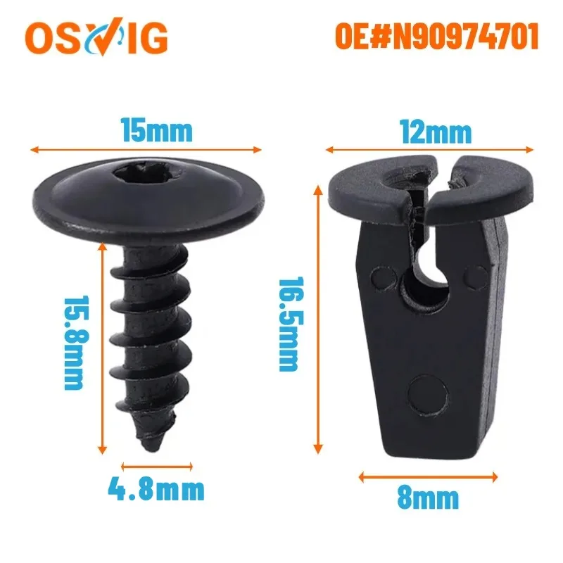 20pcs OE# N90974701 Engine Cover Undertray Splashguard Wheel Arch Torx Screw Retainer Fastener Clips Bolt For VW Audi Seat
20pcs OE# N90974701 Engine Cover Undertray Splashguard Wheel Arch Torx Screw Retainer Fastener Clips Bolt For VW Audi Seat