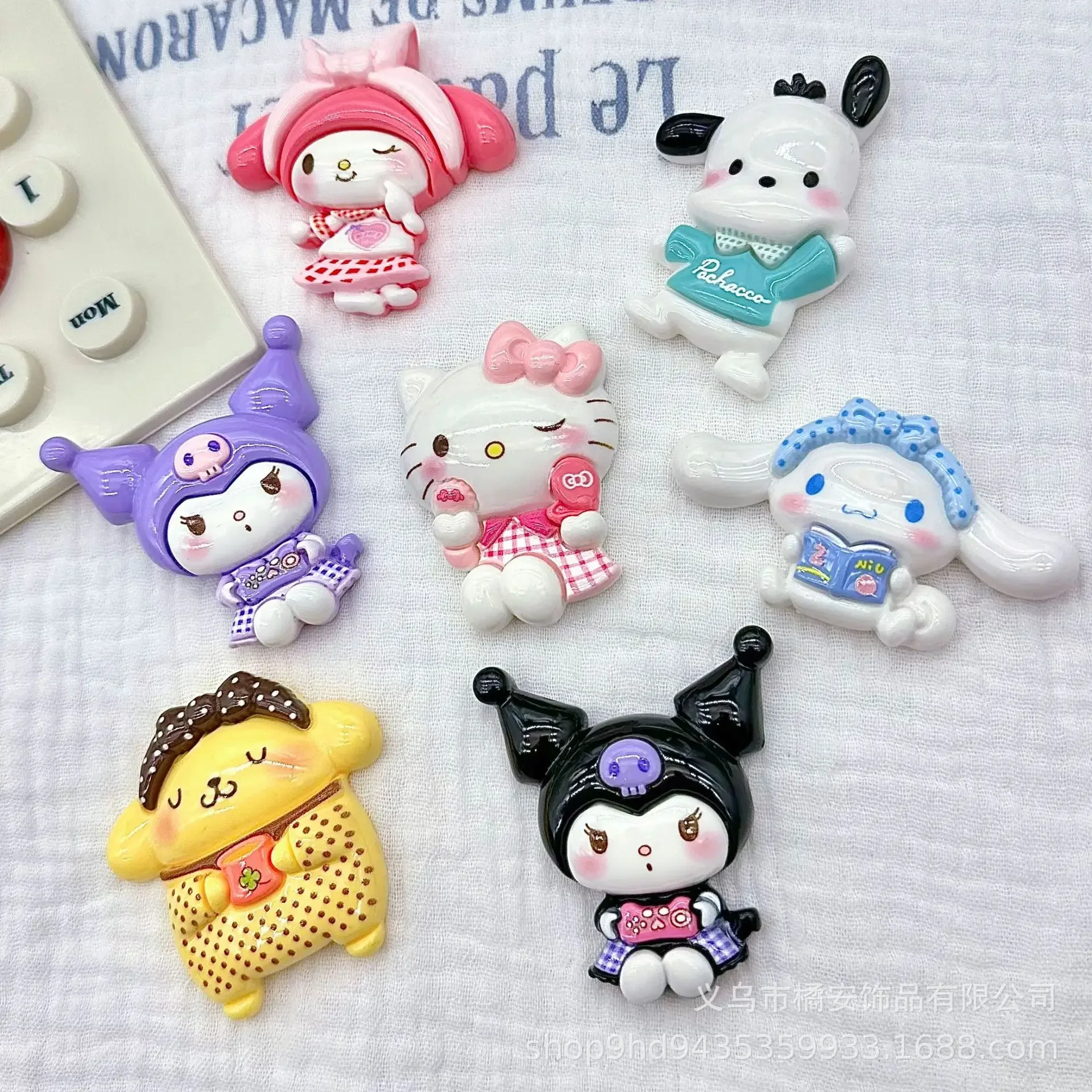 2 шт., большая карта, милый мультяшный макияж Sanrio, смола с плоской задней частью, кремовый клей «сделай сам», смоляные подвески для мобильного телефона, аксессуары, сделай сам, ювелирная фабрика
2 шт., большая карта, милый мультяшный макияж Sanrio, смола с плоской задней частью, кремовый клей «сделай сам», смоляные подвески для мобильного телефона, аксессуары, сделай сам, ювелирная фабрика