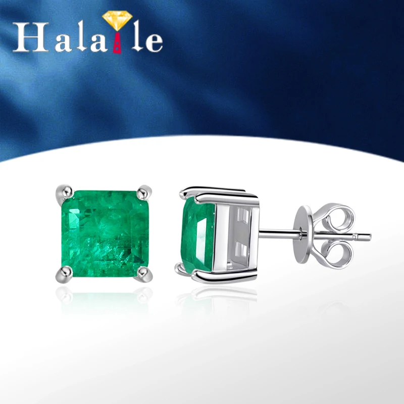 Halaile S925 стерлингового серебра, полихромный циркон, имитация драгоценного камня, квадратные серьги-гвоздики, модные ювелирные изделия, женский элегантный подарок
Halaile S925 стерлингового серебра, полихромный циркон, имитация драгоценного камня, квадратные серьги-гвоздики, модные ювелирные изделия, женский элегантный подарок