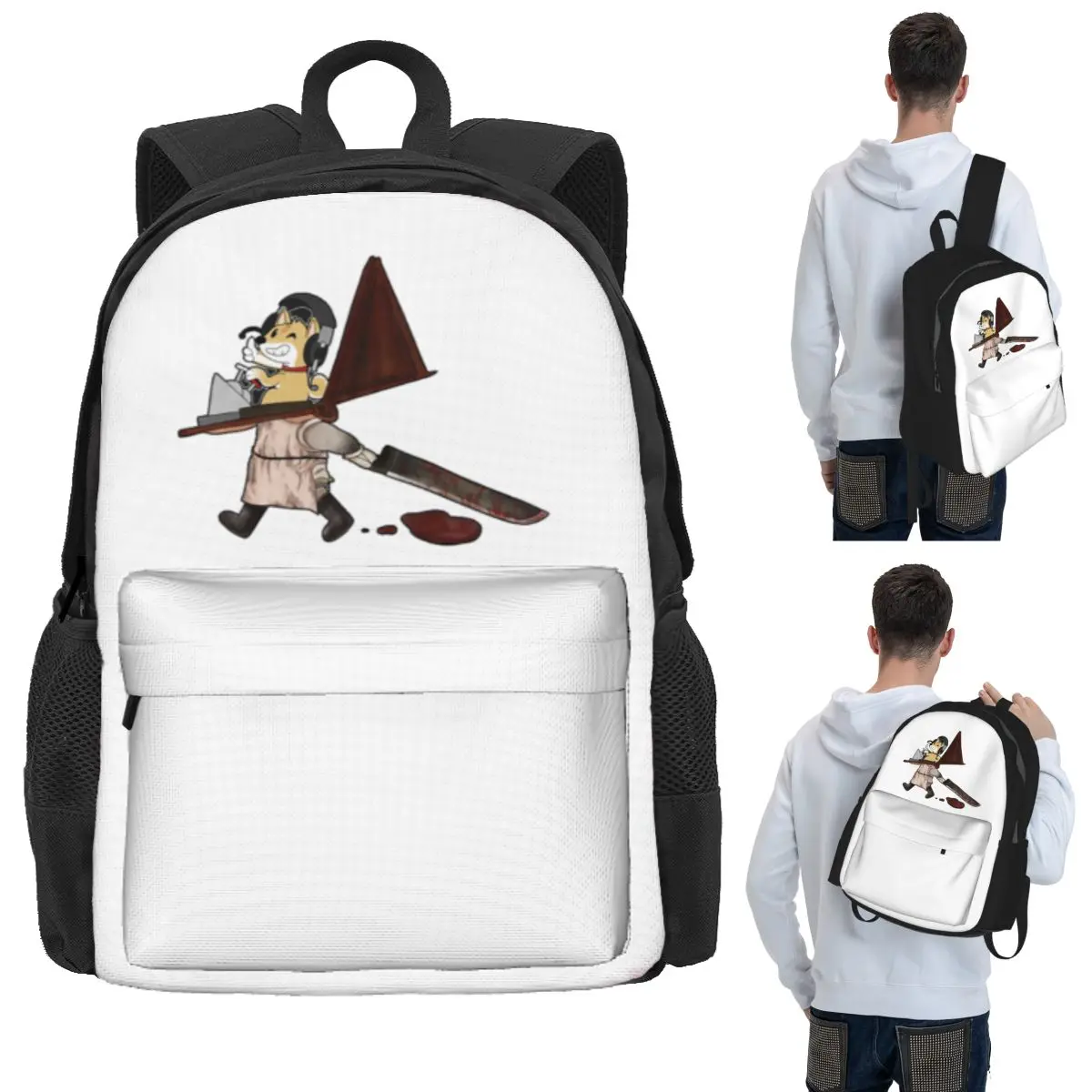Silent Hill 2 True Ending Student Backpack School Bag Hiking Travel Daypack for Men Women Bookbag Shoulder Bags
Silent Hill 2 True Ending Student Backpack School Bag Hiking Travel Daypack for Men Women Bookbag Shoulder Bags