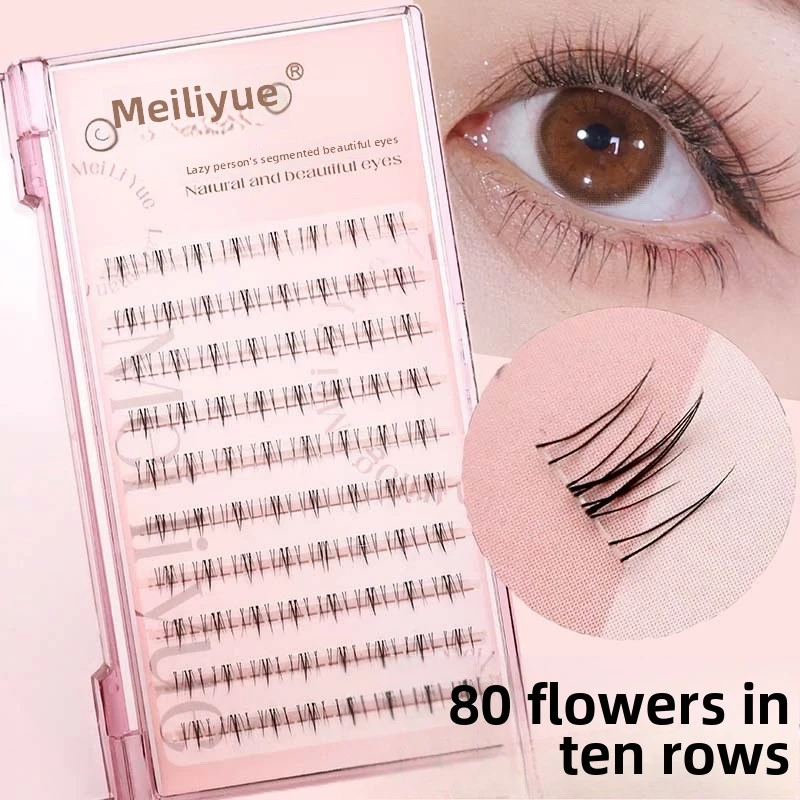 Natural Looking DIY Transparent Manga Lower Eyelash Individual False Eyelashes Reusable Korean Style Eye Makeup Lashes for Party
Natural Looking DIY Transparent Manga Lower Eyelash Individual False Eyelashes Reusable Korean Style Eye Makeup Lashes for Party