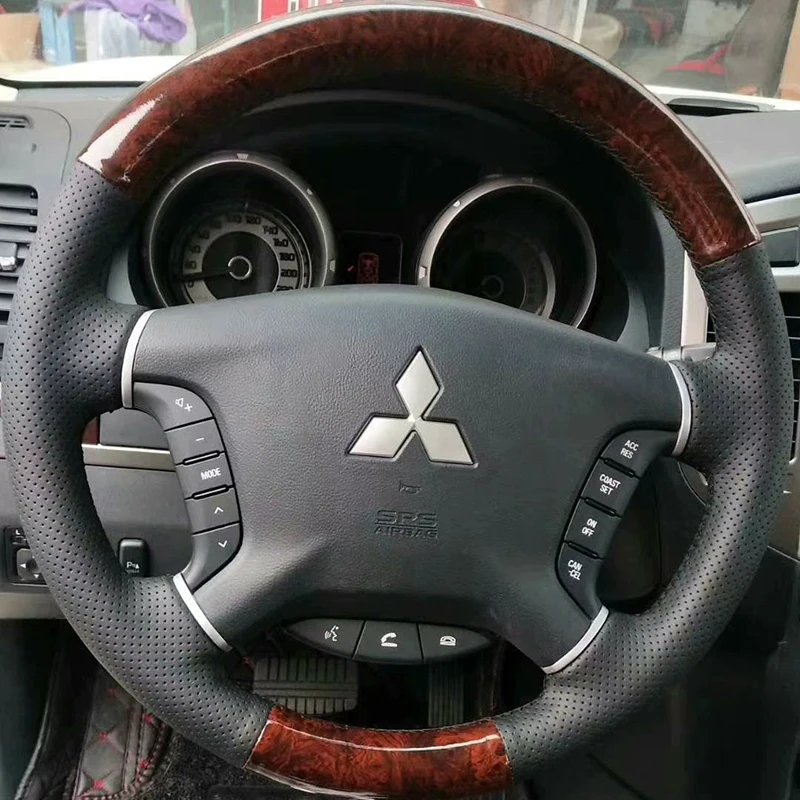 100% For Mitsubishi Pajero 2007-2014 Galant 2008-2012 Hand-stitched Peach wood grain Genuine Leather car steering wheel cover
100% For Mitsubishi Pajero 2007-2014 Galant 2008-2012 Hand-stitched Peach wood grain Genuine Leather car steering wheel cover