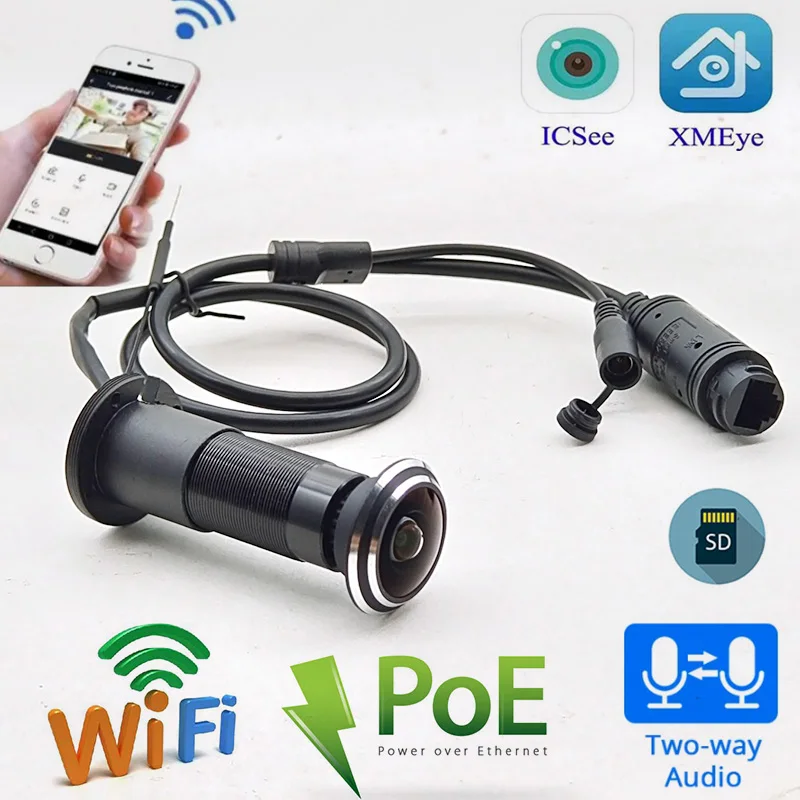 IP-камера для дома с отверстием для двери и глаз, 1080P, 1,78 мм, объектив «рыбий глаз», датчик движения, беспроводная видеокамера с TF-картой/аудио
IP-камера для дома с отверстием для двери и глаз, 1080P, 1,78 мм, объектив «рыбий глаз», датчик движения, беспроводная видеокамера с TF-картой/аудио