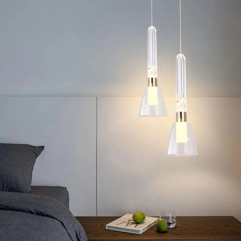 Nordic bedroom Torch shaped Pendant lamp Designer Creative personality Restaurant Coffee Bar island counter hanging lamp
Nordic bedroom Torch shaped Pendant lamp Designer Creative personality Restaurant Coffee Bar island counter hanging lamp