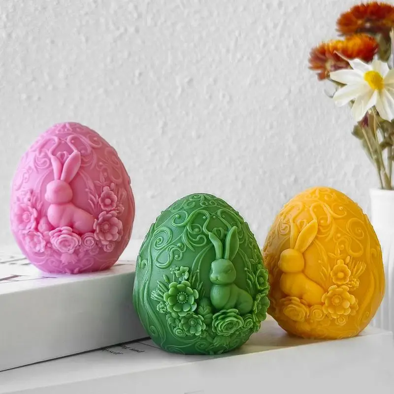 Форма для мыла с кроличьим яйцом, 3D тисненая силиконовая форма для свечей с кроликом, форма для свечей для пасхального яйца для помадки, шоколада, десерта, декора торта
Форма для мыла с кроличьим яйцом, 3D тисненая силиконовая форма для свечей с кроликом, форма для свечей для пасхального яйца для помадки, шоколада, десерта, декора торта
