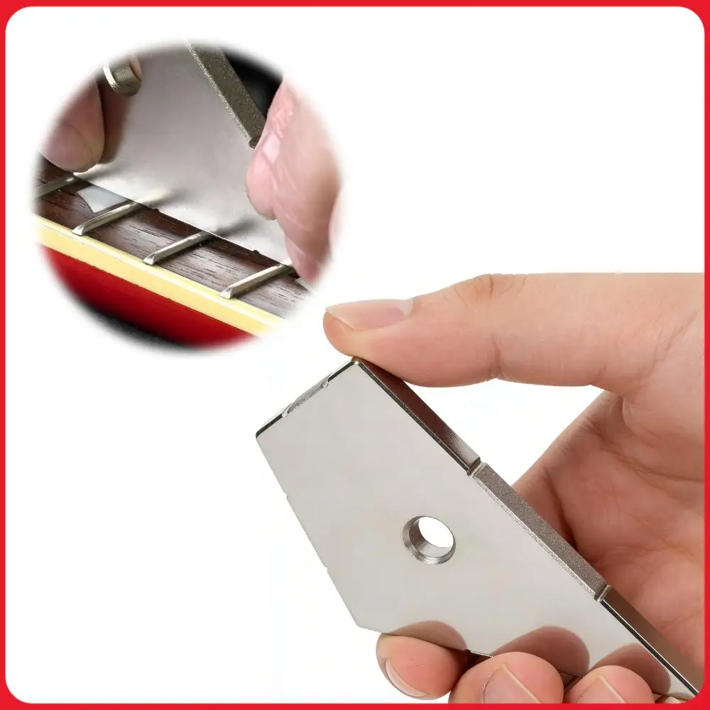 Guitar Fret Leveler File Stainless Steel Fret Crowning Tool Guitar Fret Straight Edge for Guitar Enthusiasts & Long Lasting Use
Guitar Fret Leveler File Stainless Steel Fret Crowning Tool Guitar Fret Straight Edge for Guitar Enthusiasts & Long Lasting Use