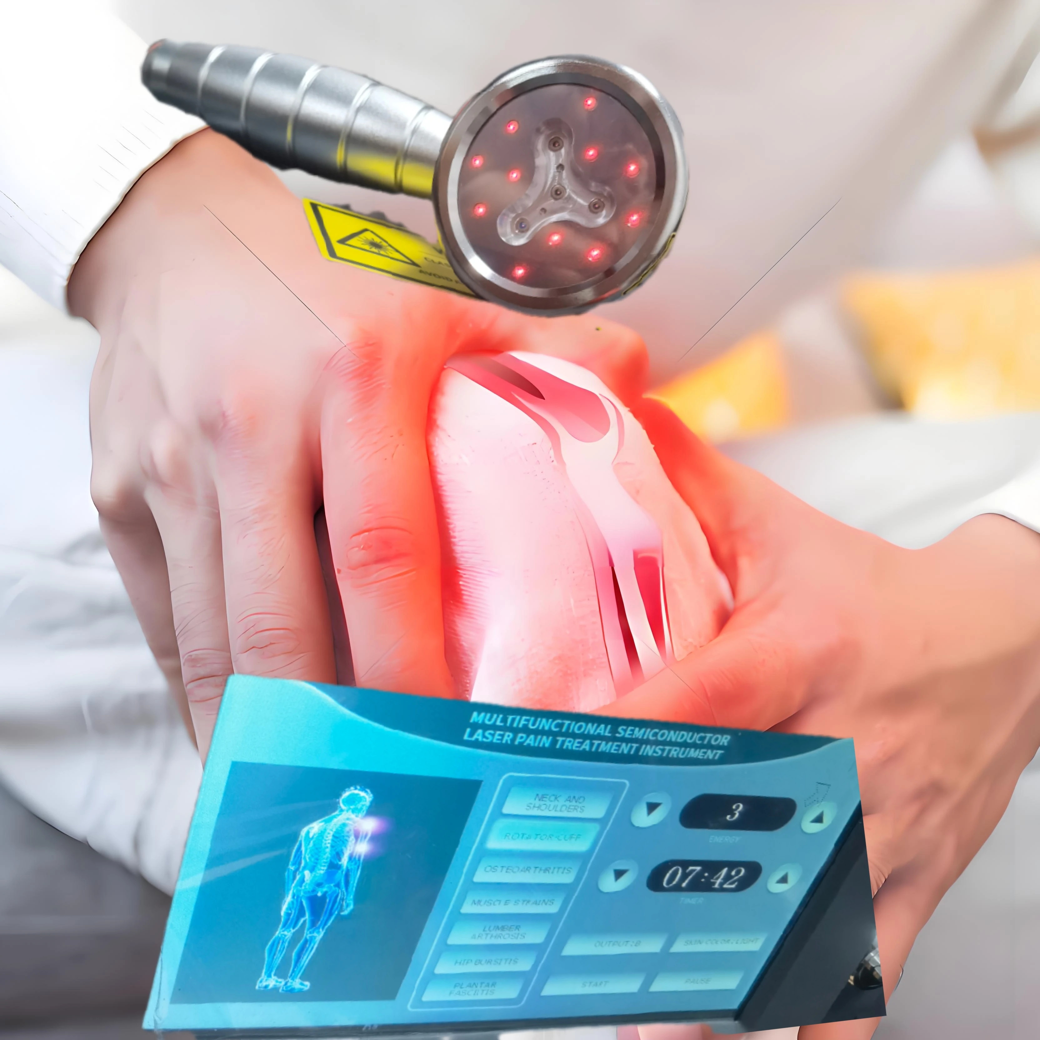 2025 New Multifunctional Laser Apparatus for Low Level Pain Relief in Sports Injuries
2025 New Multifunctional Laser Apparatus for Low Level Pain Relief in Sports Injuries
