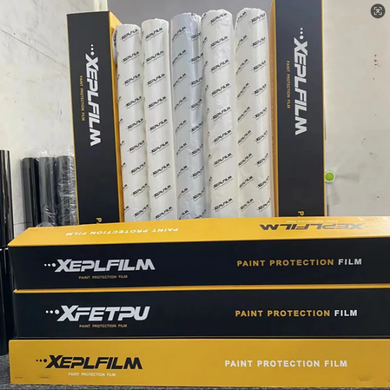 XEPLFILM Highest quality TPU gloss PPF Car Paint Protection Film glossy PPF 1.52m*15m/roll easy install Self Healing
XEPLFILM Highest quality TPU gloss PPF Car Paint Protection Film glossy PPF 1.52m*15m/roll easy install Self Healing