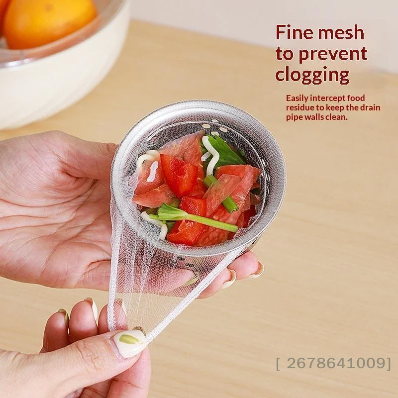 ⚑100 Pcs Disposable Kitchen Sink Filter Strainer Sewer Filtering Net Stopper Catcher Waste Collector For Home Accessories
⚑100 Pcs Disposable Kitchen Sink Filter Strainer Sewer Filtering Net Stopper Catcher Waste Collector For Home Accessories