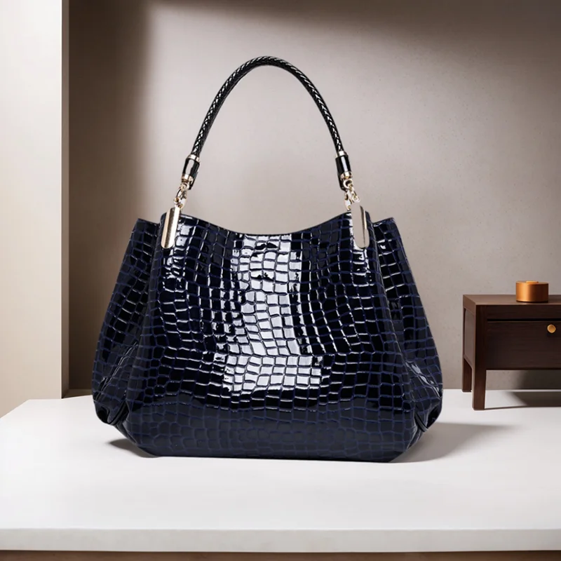 Новые роскошные дизайнерские женские сумки на ремне с крокодиловым принтом, яркая сумка для лица, повседневные поездки на работу
Новые роскошные дизайнерские женские сумки на ремне с крокодиловым принтом, яркая сумка для лица, повседневные поездки на работу