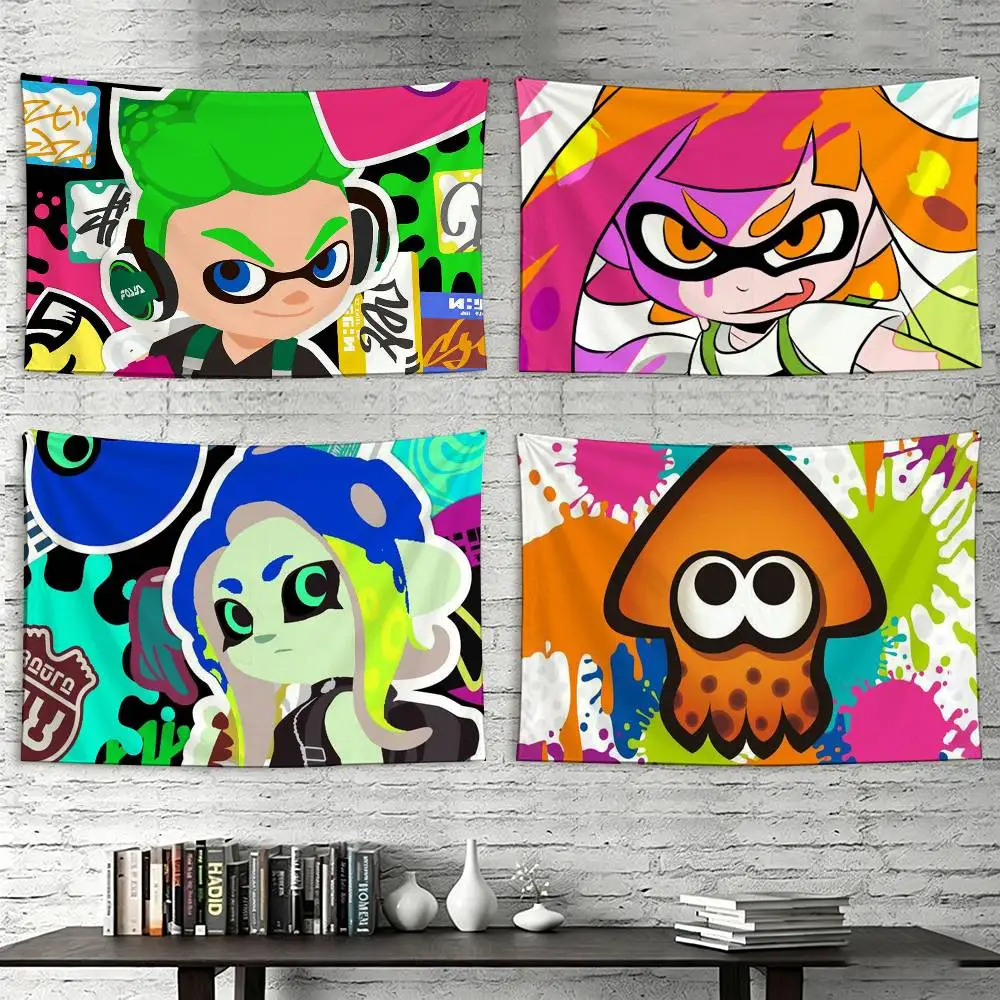 Game S-SplatoonS Flags Suitable For Party Club Outdoor Interior Wall Decoration Banner Fans Gift
Game S-SplatoonS Flags Suitable For Party Club Outdoor Interior Wall Decoration Banner Fans Gift