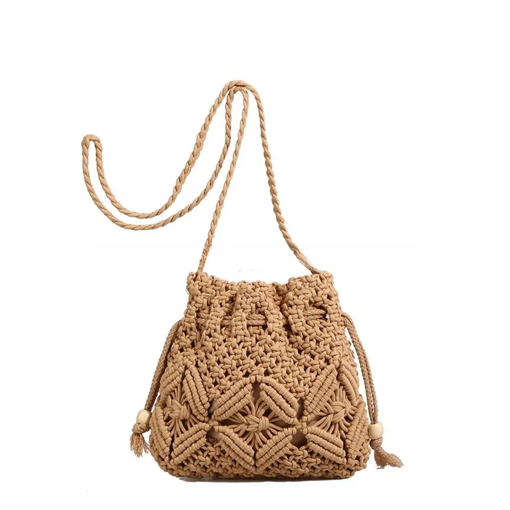Handwoven bag Straw bag New bucket bag Seaside beach bag Handmade net red envelope Mori messenger bag handbag
Handwoven bag Straw bag New bucket bag Seaside beach bag Handmade net red envelope Mori messenger bag handbag