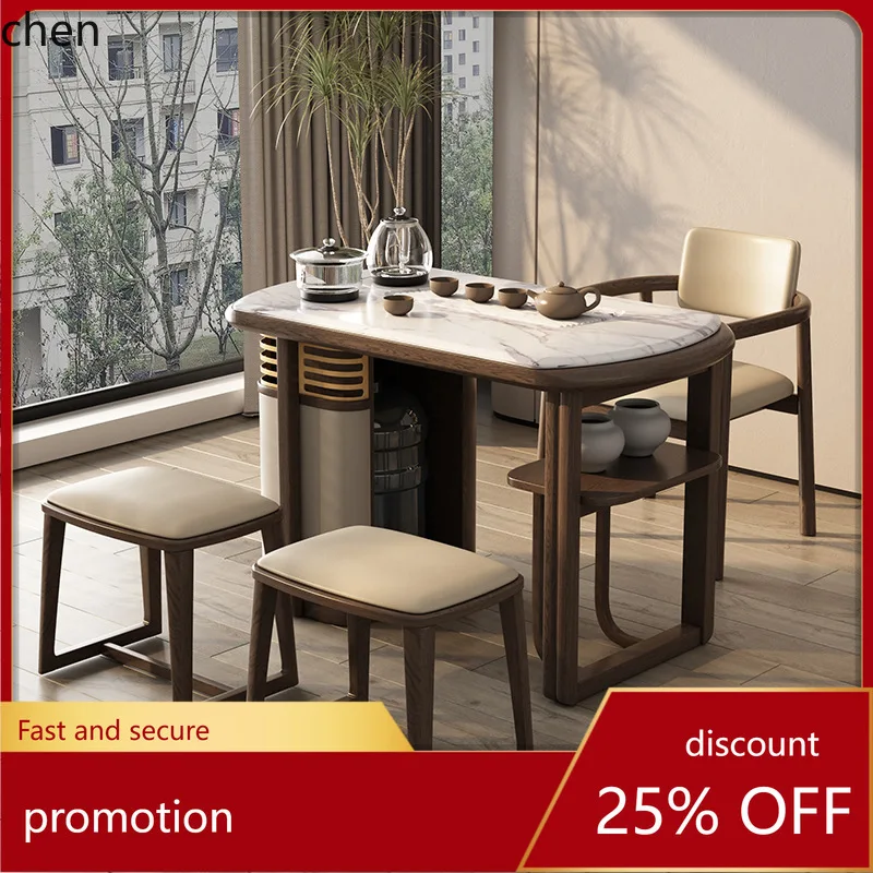 HT Light Luxury Balcony Tea Table and Chair Set Kung Fu Tea Brewing Table Modern Solid Wood Study Office Tea Room Home Use
HT Light Luxury Balcony Tea Table and Chair Set Kung Fu Tea Brewing Table Modern Solid Wood Study Office Tea Room Home Use