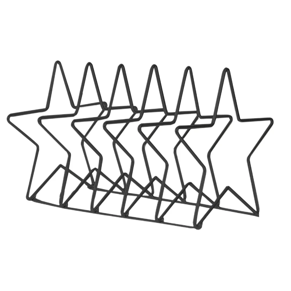 1Pcs Iron Art Bookend Black Star Shaped Desktop Organizer for Books Magazines Documents Display Stand Storage Rack Desk Holder
1Pcs Iron Art Bookend Black Star Shaped Desktop Organizer for Books Magazines Documents Display Stand Storage Rack Desk Holder