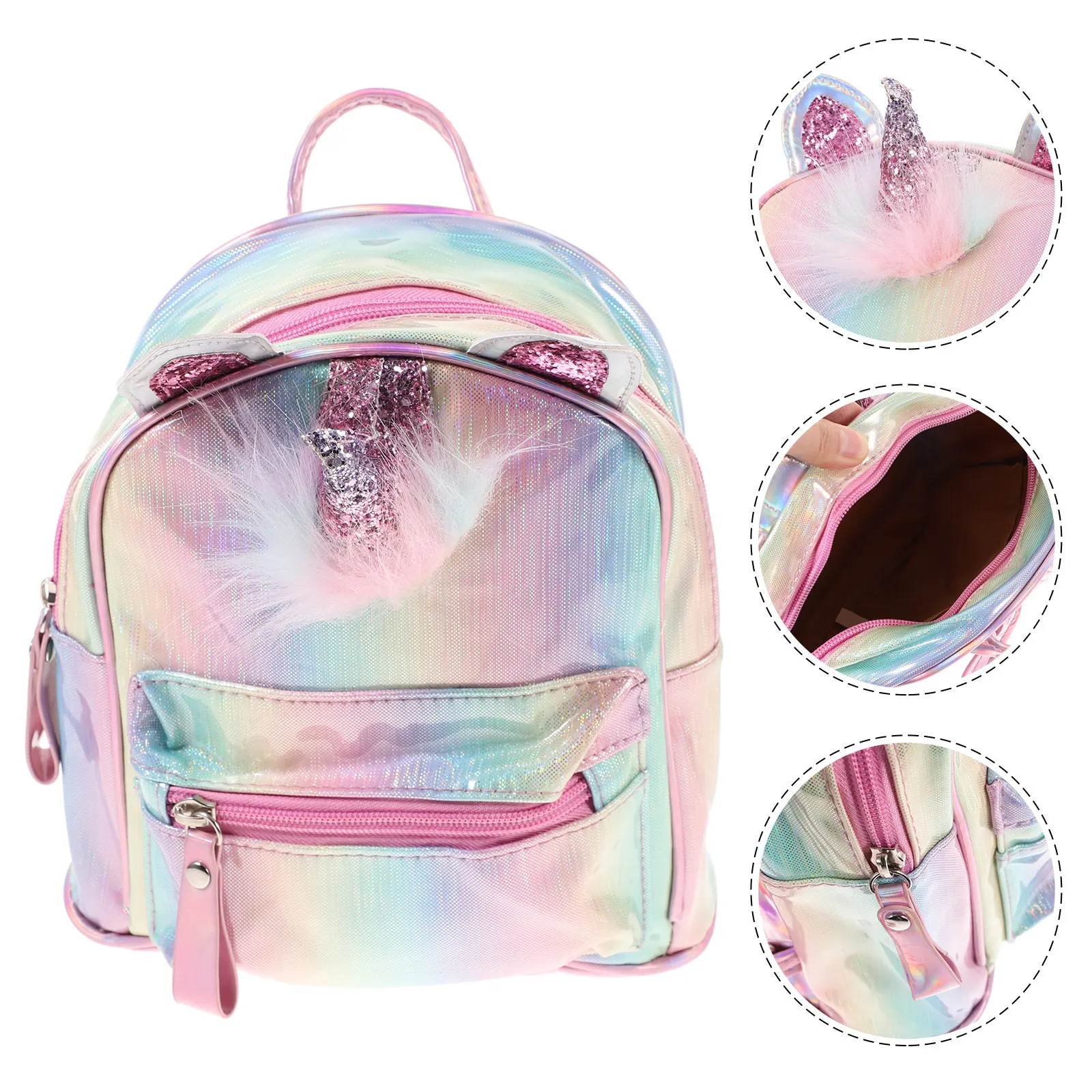 1Pcs Sequin Unicorn Backpack Children Casual School Bag Large Capacity Toddler Cartoon Shoulder Bag Holographic Girl Preschool
1Pcs Sequin Unicorn Backpack Children Casual School Bag Large Capacity Toddler Cartoon Shoulder Bag Holographic Girl Preschool