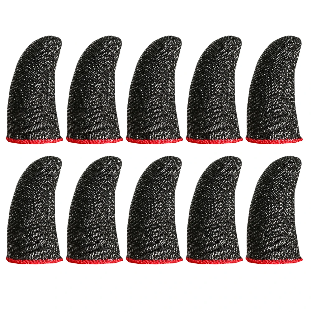 10 Pcs Anti-sweat Finger Sleeves Breathable Durable Game Props Compatible Mobile Games Elastic Fit Most Fingers Gaming
10 Pcs Anti-sweat Finger Sleeves Breathable Durable Game Props Compatible Mobile Games Elastic Fit Most Fingers Gaming