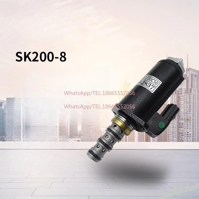 KOVAX excavator SK200-8 solenoid valve YT35V00013F1 KWE5K-31/G24DA50 solenoid valve
KOVAX excavator SK200-8 solenoid valve YT35V00013F1 KWE5K-31/G24DA50 solenoid valve