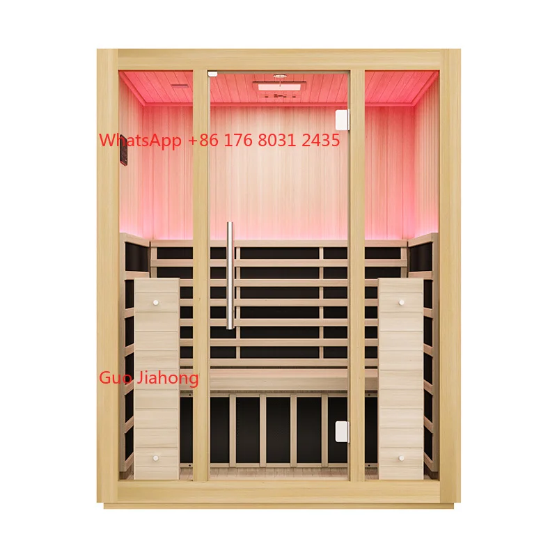 Far Sauna Room Modern Canada Hemlock 1-3 Person Wooden Indoor Room Sauna for Sale
Far Sauna Room Modern Canada Hemlock 1-3 Person Wooden Indoor Room Sauna for Sale