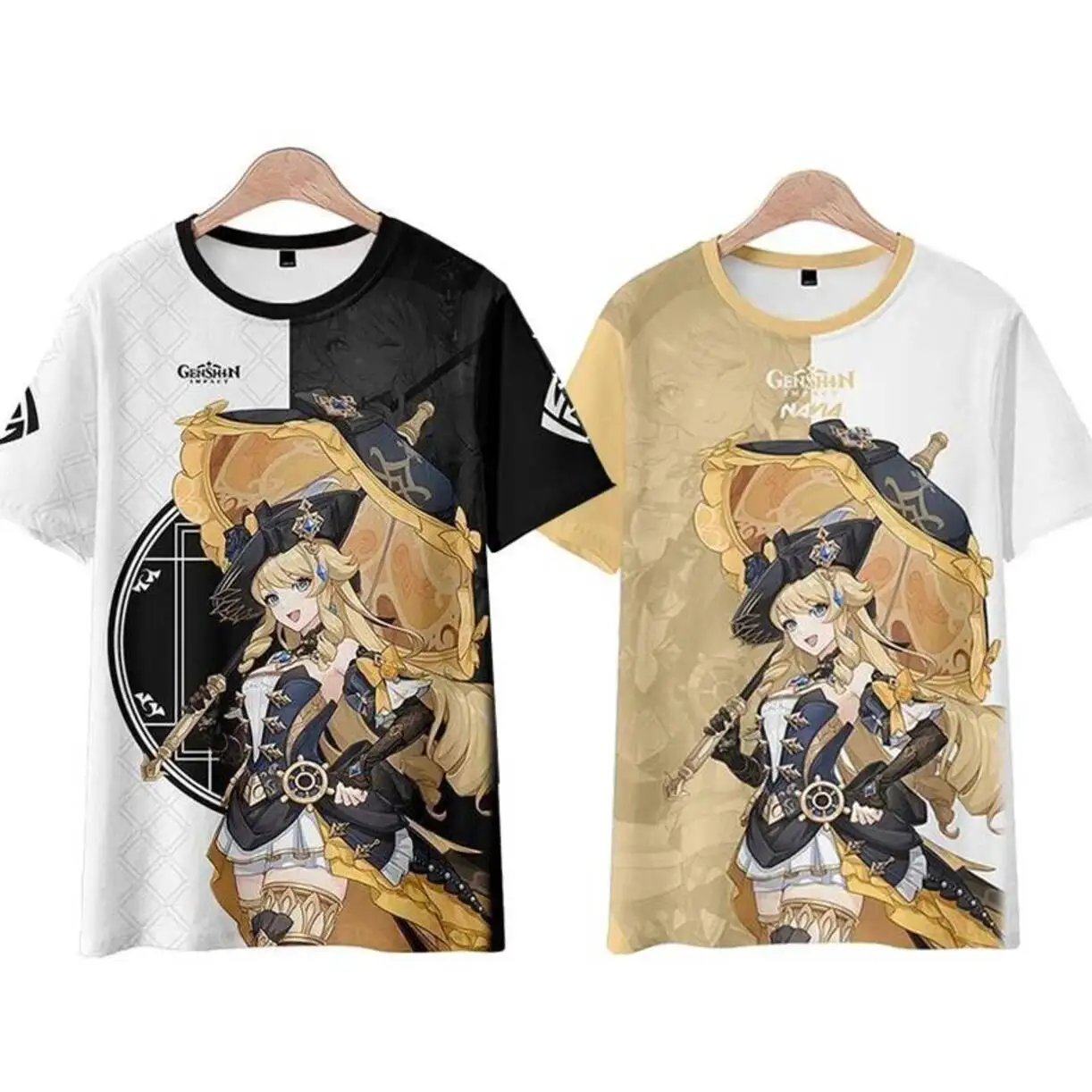 Genshin Impact Navia Cosplay T-Shirt Cool Summer Sleeve Acg Tee Short Tops Streetwear Sportwear Daily Clothing
Genshin Impact Navia Cosplay T-Shirt Cool Summer Sleeve Acg Tee Short Tops Streetwear Sportwear Daily Clothing
