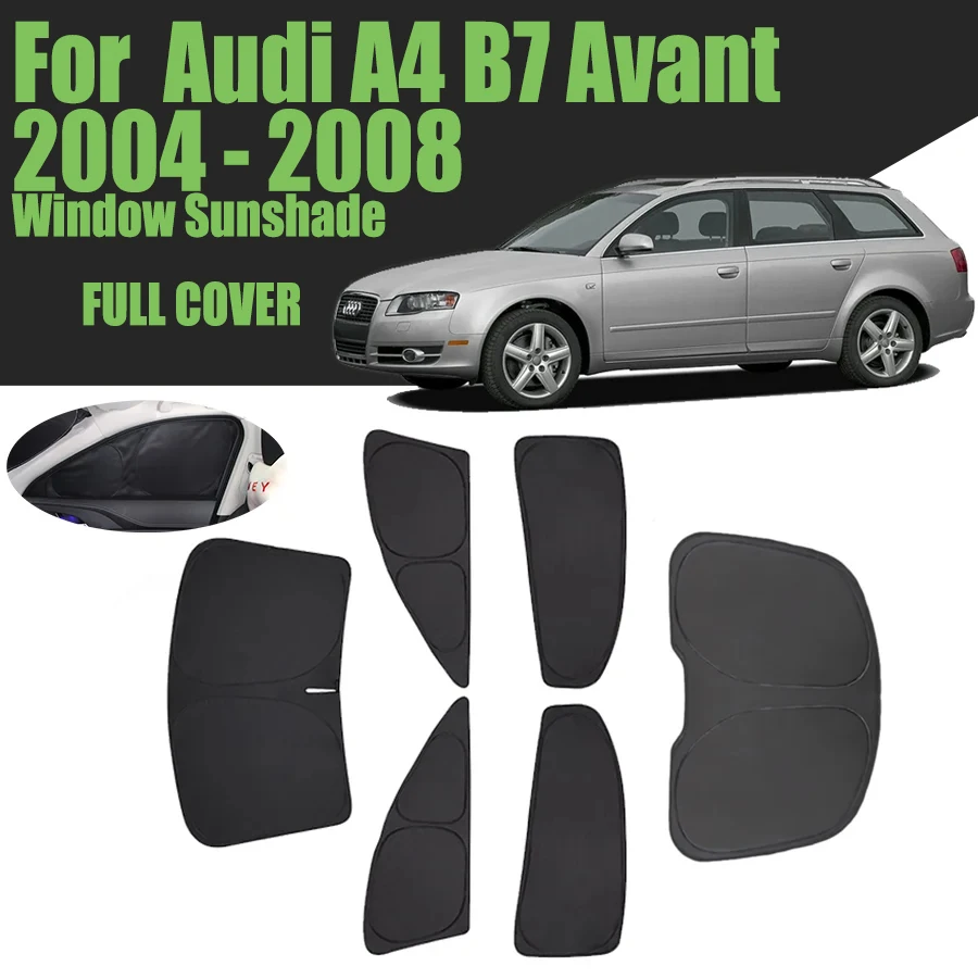 Custom Car Window Sunshade For Audi A4 B7 Avant 2004 - 2008 Full Cover Privacy Blind Curtain Front Windshield 2005 2006 2007
Custom Car Window Sunshade For Audi A4 B7 Avant 2004 - 2008 Full Cover Privacy Blind Curtain Front Windshield 2005 2006 2007