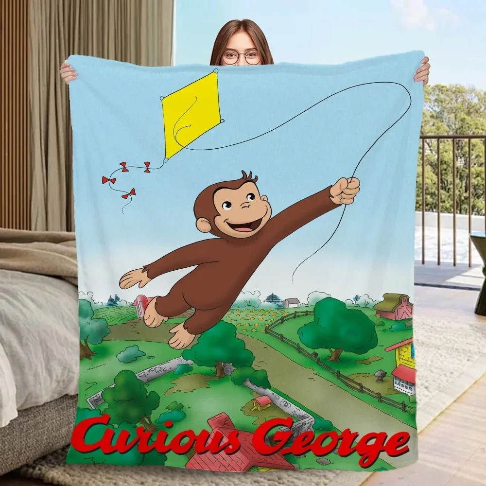 Soft Blanket for Sofas Curious George Thin Wadding Blanket Bed Warm Blankets for Cold Fluffy Plaid Home and Decoration Cobija
Soft Blanket for Sofas Curious George Thin Wadding Blanket Bed Warm Blankets for Cold Fluffy Plaid Home and Decoration Cobija