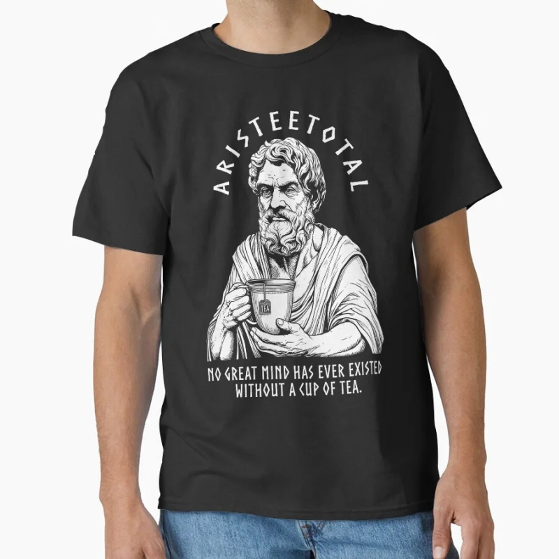 Tea Lovers Funny Aristotle Aristeetotal Tea Drinker Wisdom Stoic team Greek Philosopher gift T shirt for men large size Tops
Tea Lovers Funny Aristotle Aristeetotal Tea Drinker Wisdom Stoic team Greek Philosopher gift T shirt for men large size Tops