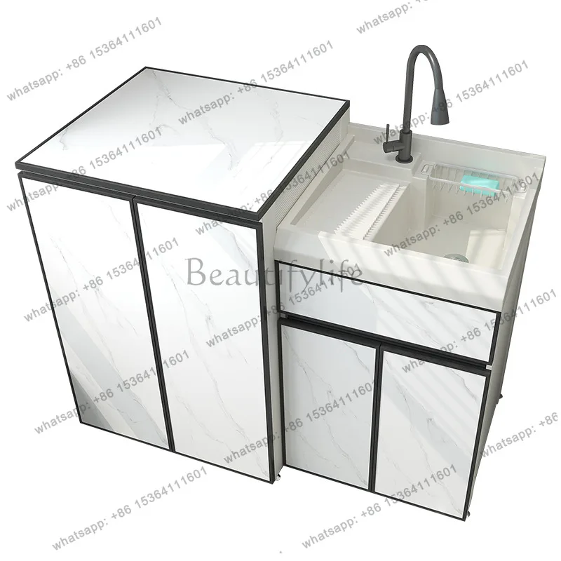 Balcony washing machine cabinet significant other pool sink integrated cabinet small apartment corner cutting
Balcony washing machine cabinet significant other pool sink integrated cabinet small apartment corner cutting