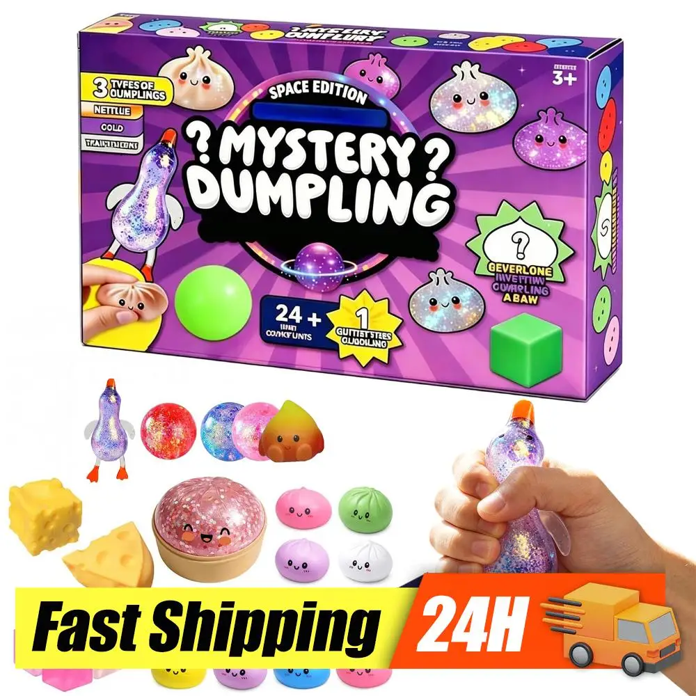 2026 Mystery Dumpling Advent Calendar 24pcs Soft Surprise Dumplings Anxiety Relief Bao Bun for Adults Stress Relief Sensory Gift
2026 Mystery Dumpling Advent Calendar 24pcs Soft Surprise Dumplings Anxiety Relief Bao Bun for Adults Stress Relief Sensory Gift