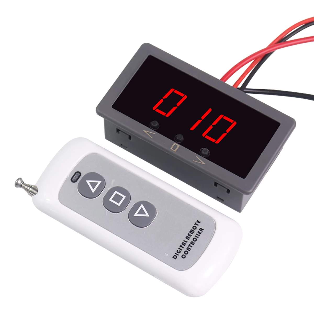 6V 12V 24V MAX 8A Wireless Remote PWM DC Brush Motor Fan Speed Controller Regulator
6V 12V 24V MAX 8A Wireless Remote PWM DC Brush Motor Fan Speed Controller Regulator
