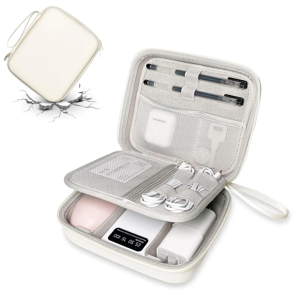 Mobile Power Bank Data Cable Storage Box, USB Drive Shield, Hard Drive Protection Case, Digital Accessory Storage Bag
Mobile Power Bank Data Cable Storage Box, USB Drive Shield, Hard Drive Protection Case, Digital Accessory Storage Bag