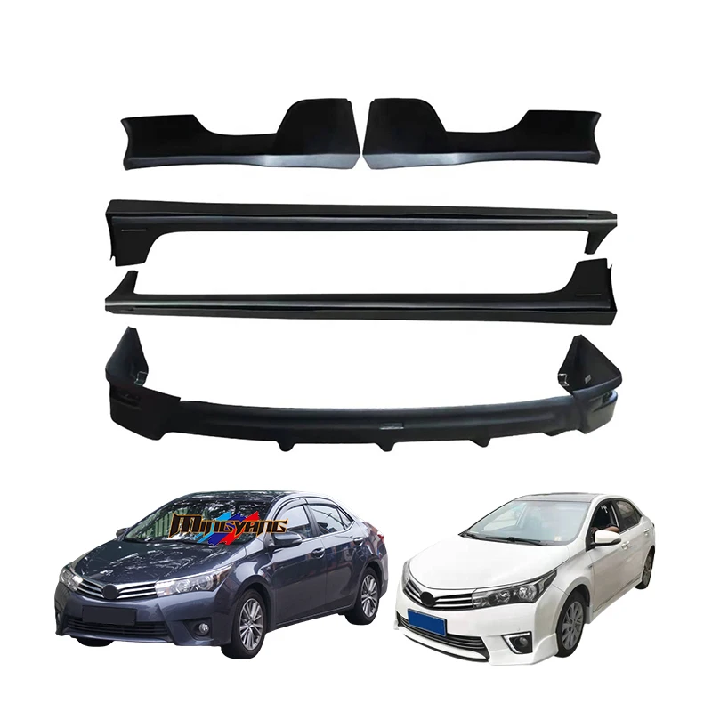 Modification High Quality Car Bumper Lip Spoiler Side Skirt Bodykit for Corolla Altis 2014-2015 Body Kit
Modification High Quality Car Bumper Lip Spoiler Side Skirt Bodykit for Corolla Altis 2014-2015 Body Kit