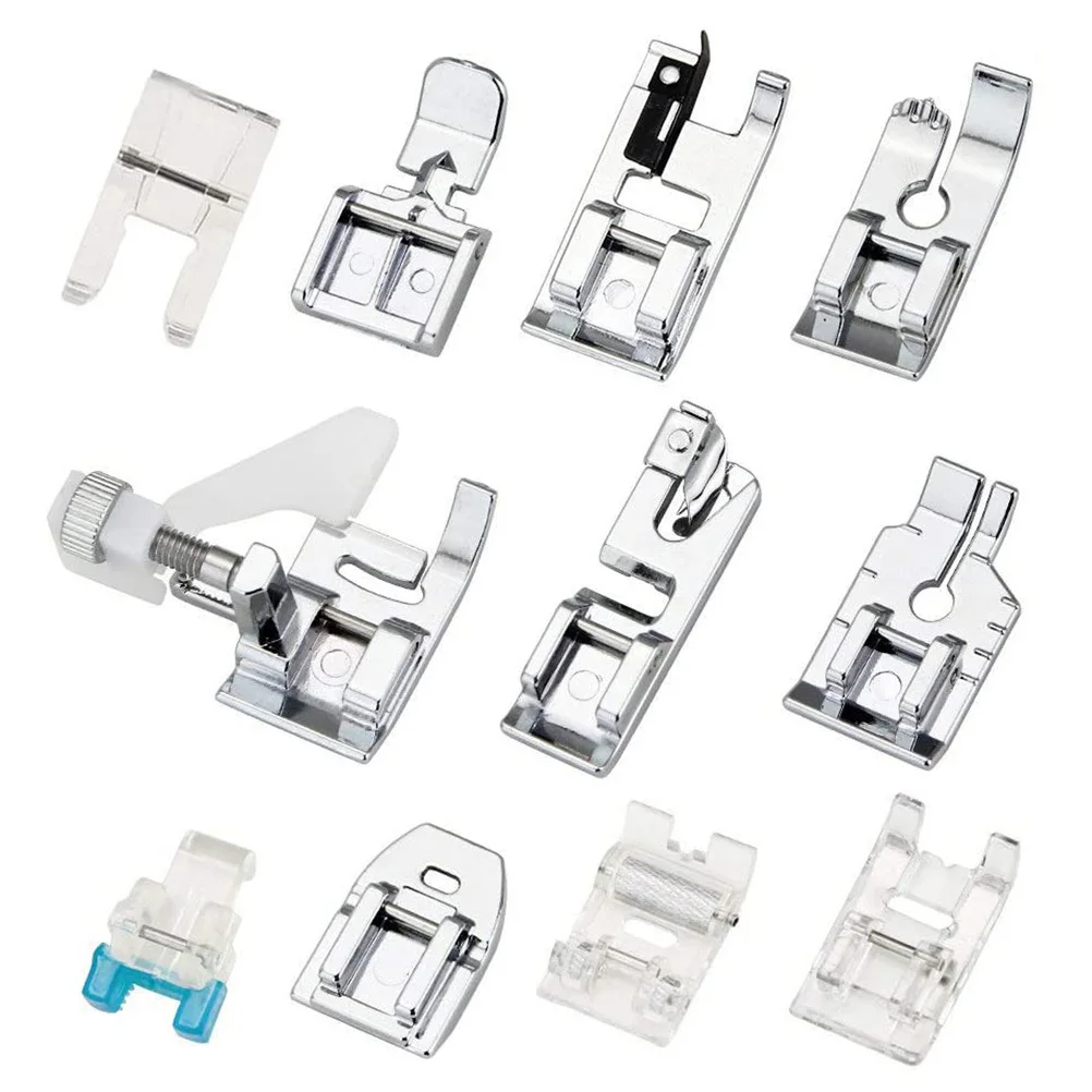 1Set Multifunctional Sewing Machine Foot Set Presser Feet Knitting Foot Home Domestic Use Reliable Durable Silver
1Set Multifunctional Sewing Machine Foot Set Presser Feet Knitting Foot Home Domestic Use Reliable Durable Silver
