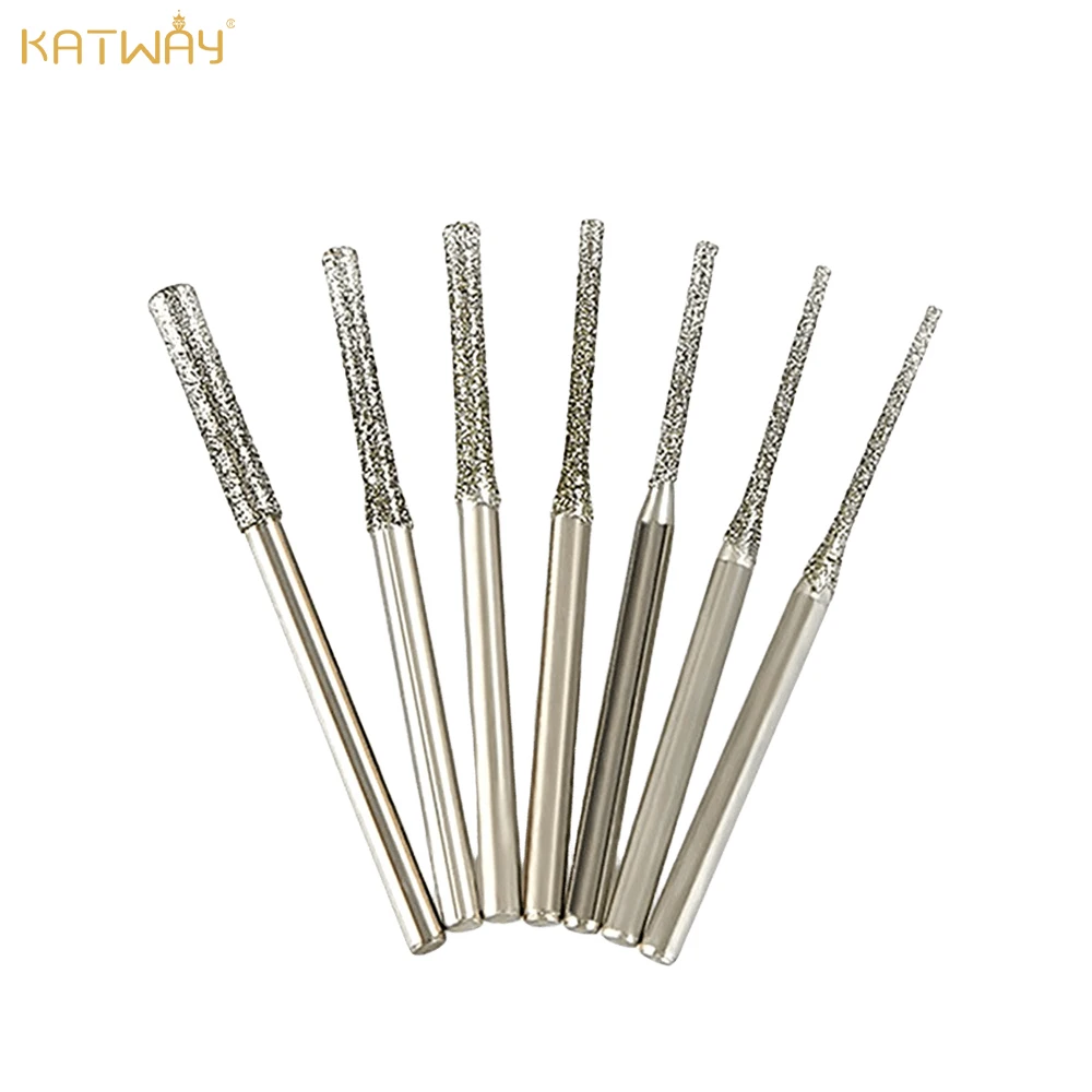 KATWAY 5PCS 0.8-2.5mm Diamond-Coated Drill Bits – Precision Tipped Bits for Tile, Jewelry, and Glass Drilling HH-AA233
KATWAY 5PCS 0.8-2.5mm Diamond-Coated Drill Bits – Precision Tipped Bits for Tile, Jewelry, and Glass Drilling HH-AA233