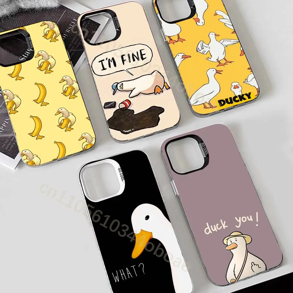 Lovely Cartoon Duck Phone Case For iPhone 17,16,15,14,13,12,11,Pro,MAX,Plus TPU Soft To Skin-friendly Cover
Lovely Cartoon Duck Phone Case For iPhone 17,16,15,14,13,12,11,Pro,MAX,Plus TPU Soft To Skin-friendly Cover
