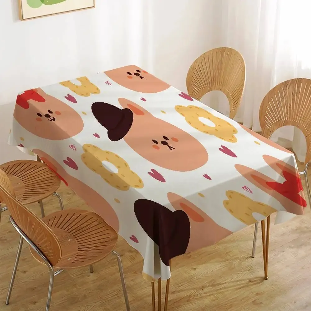 Cute Cartoon Animal Tablecloth Waterproof Polyester, Durable Picnic Blanket, Decorative Camping Table Cover For Kids Party Home
Cute Cartoon Animal Tablecloth Waterproof Polyester, Durable Picnic Blanket, Decorative Camping Table Cover For Kids Party Home