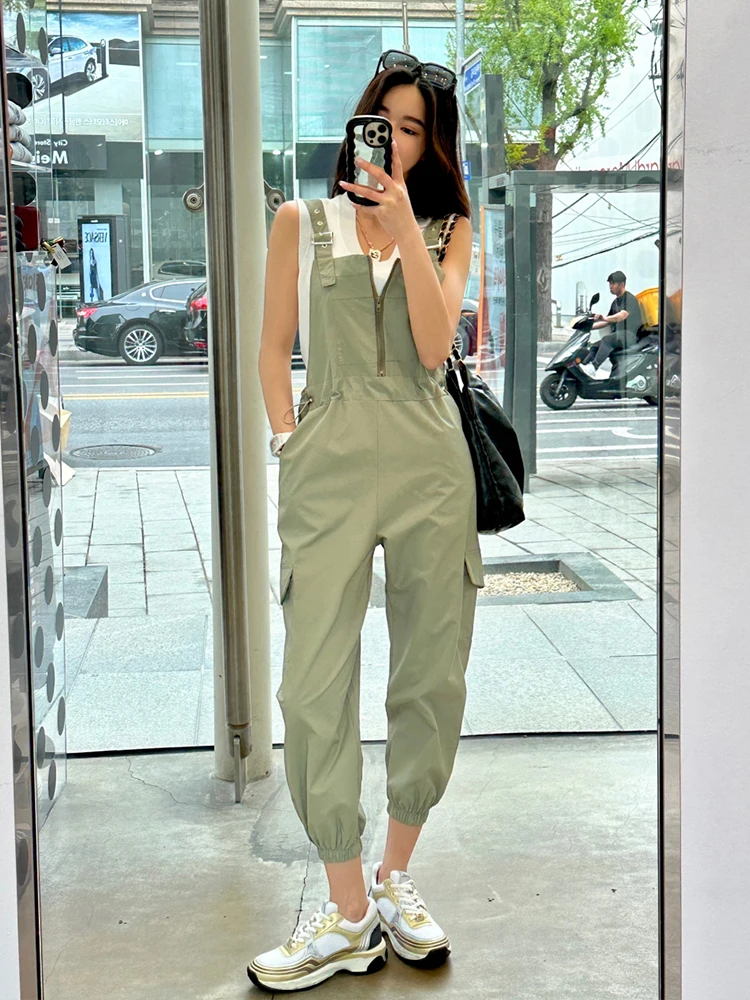 Casual Chic Workwear Trousers Women's Summer New Sle Slimming Age-Defng Nine-Point Overall Pants Cotton Blend Fabric High...
Casual Chic Workwear Trousers Women's Summer New Sle Slimming Age-Defng Nine-Point Overall Pants Cotton Blend Fabric High...