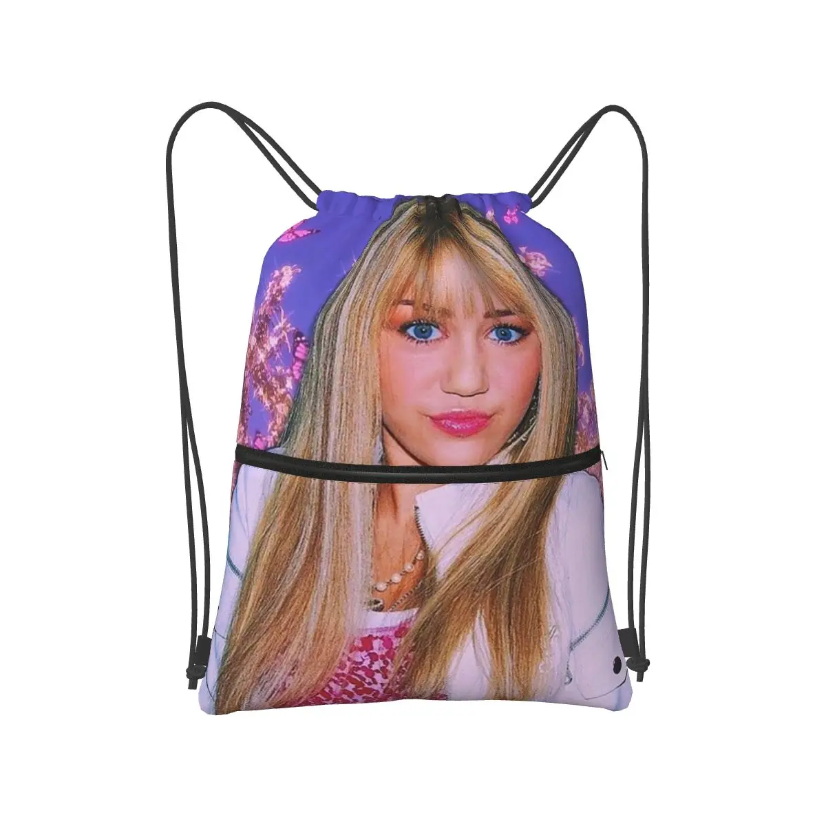 Hannah Montana Backpacks Portable Drawstring Bundle Pocket Sports Bag Book Bags for Man Woman School
Hannah Montana Backpacks Portable Drawstring Bundle Pocket Sports Bag Book Bags for Man Woman School