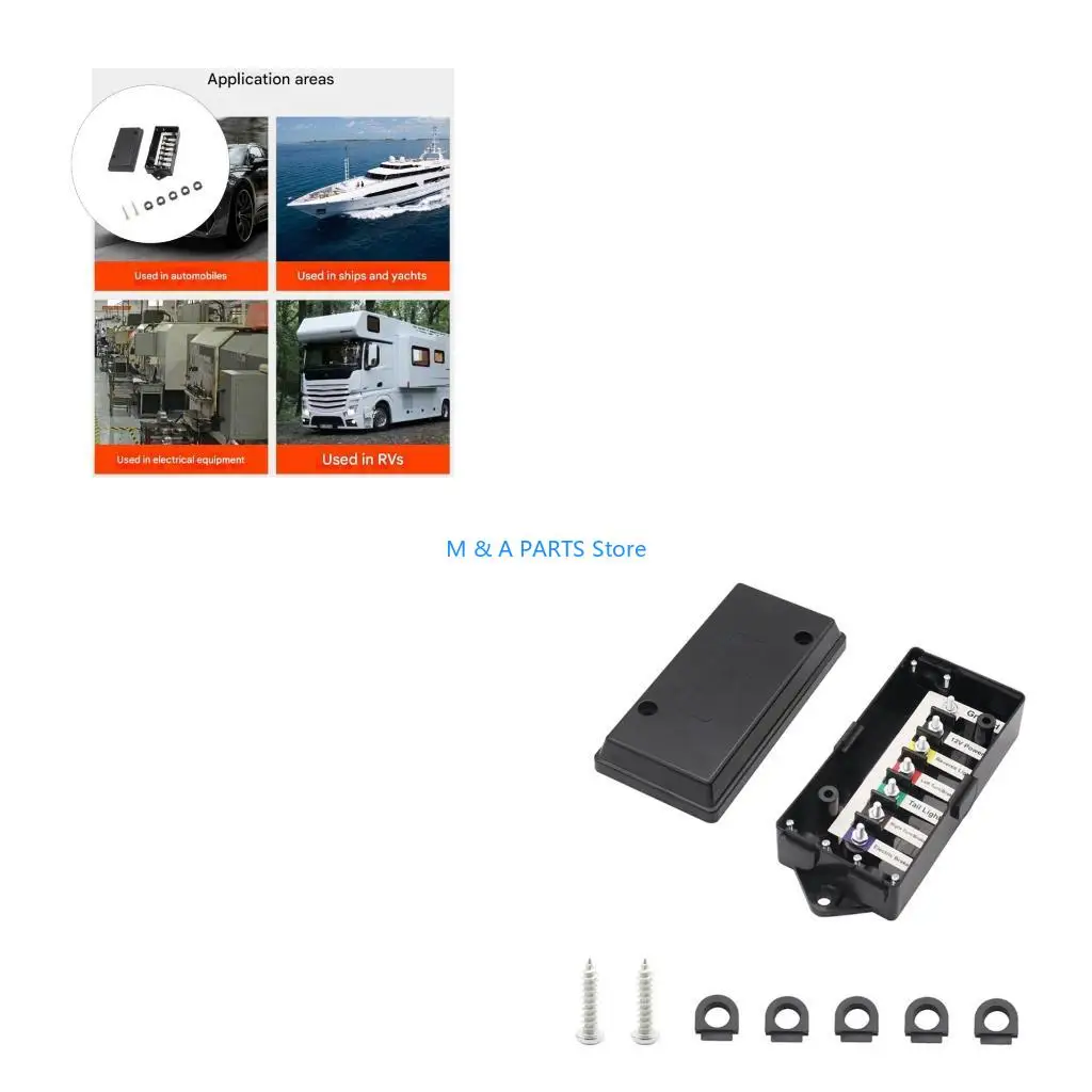U1JF 7 Way Electrical Junction Box For Truck Trailers Offering Impact Resistance And Corrosion In Harsh Environments
U1JF 7 Way Electrical Junction Box For Truck Trailers Offering Impact Resistance And Corrosion In Harsh Environments